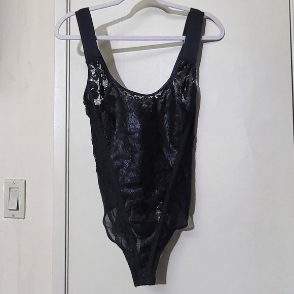 🏷️NWT Free People Intimately Off Beat Bodysuit In Black - Small - Picture 5 of 15